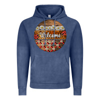 Vintage Denim ladybug welcome ornament Vintage Hoodie - BarkalooDesign