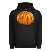 Pigment Black Pumpkin Urban Hoodie - FaDigitalArtStudio