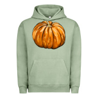 Pigment Oil Green Pumpkin Urban Hoodie - FaDigitalArtStudio