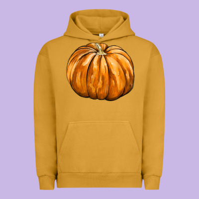 Pumpkin Urban Hoodie Designed By Fadigitalartstudio