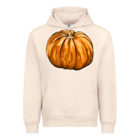 Sandshell Pumpkin Urban Hoodie - FaDigitalArtStudio