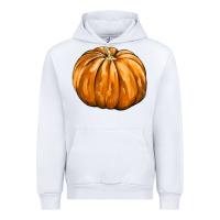 White Pumpkin Urban Hoodie - FaDigitalArtStudio