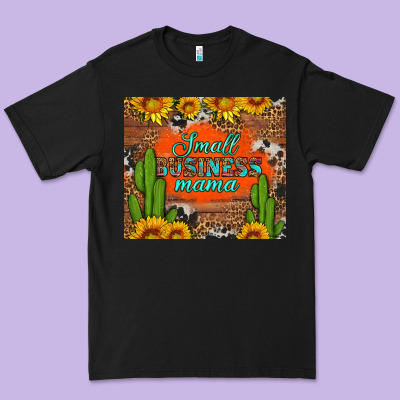 Small Business Mama Premium Tee Designed By Hra Design Shop