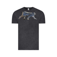 Vintage Black canada lynx Vintage Tee - LillyAllenDesigns