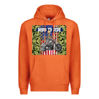 Carrot born to ride Premium Hoodie - TumblerDesignByShophia
