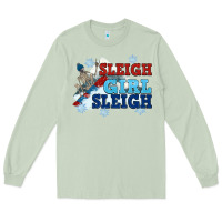 Matcha winter sleigh girl sleigh Long Sleeve Tee - NancyCooperArtShop
