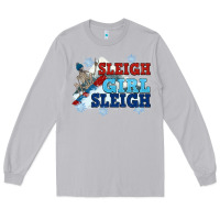 Moon Dust winter sleigh girl sleigh Long Sleeve Tee - NancyCooperArtShop