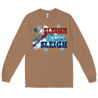 Toasted Coconut winter sleigh girl sleigh Long Sleeve Tee - NancyCooperArtShop