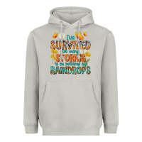Moon Dust I've Survived Too Many Storms Heavyweight Hoodie - texasbilliewilder