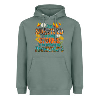 Sage I've Survived Too Many Storms Heavyweight Hoodie - texasbilliewilder