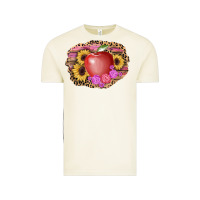 Vintage Arctic apple sunflower back to school background Vintage Tee - AdoDesignShop