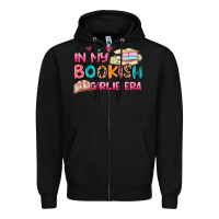 Black in my bookish girlie era Zipper Hoodie - Artiststas