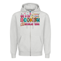 Dove Grey in my bookish girlie era Zipper Hoodie - Artiststas