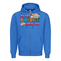 True Royal in my bookish girlie era Zipper Hoodie - Artiststas