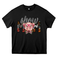 Black show mom Heavy Core Tee - SublimationCraftShop