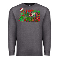 Charcoal Heather i believe in santa paws Premium Sweatshirt - texasbilliewilder