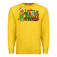 Lemon i believe in santa paws Premium Sweatshirt - texasbilliewilder