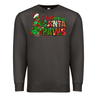 Smoke i believe in santa paws Premium Sweatshirt - texasbilliewilder