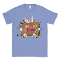 Colony Blue howdy easter Classic Tee - MaliasSmallBusiness