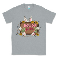 Heather Grey howdy easter Classic Tee - MaliasSmallBusiness