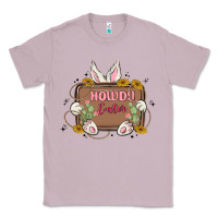 Lilac howdy easter Classic Tee - MaliasSmallBusiness
