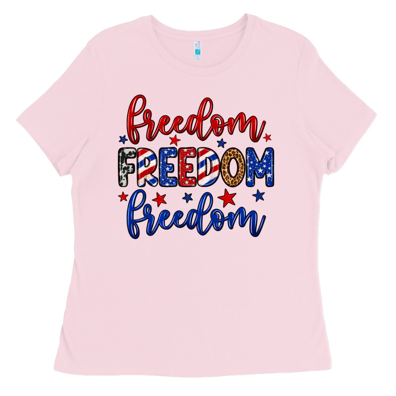 Freedom Freedom Freedom Ladies Tee by Neo Western | Teevron