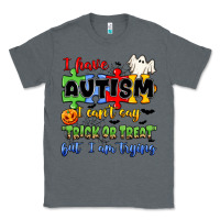 Charcoal Heather i have autism i can't say trick or treat Classic Tee - JahusDesignShop