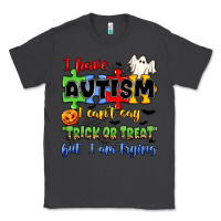 Smoke i have autism i can't say trick or treat Classic Tee - JahusDesignShop