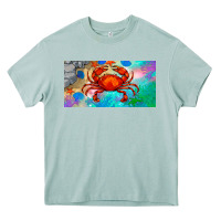 Arona crab license plate Heavy Core Tee - BarkalooDesign