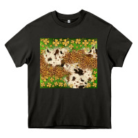 Asphalt St. Patrick's Day shamrock tumbler Heavy Core Tee - Neo Western