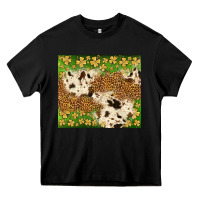 Black St. Patrick's Day shamrock tumbler Heavy Core Tee - Neo Western