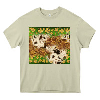 Mossy St. Patrick's Day shamrock tumbler Heavy Core Tee - Neo Western