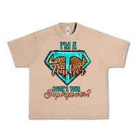 Burro i'm a teacher what's your superpower leopard Urban Heavy Tee - Jasminsmagicworld