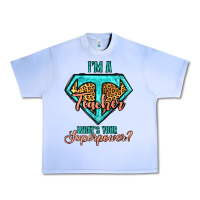 Grape Ice i'm a teacher what's your superpower leopard Urban Heavy Tee - Jasminsmagicworld