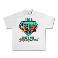 Lunar Rock i'm a teacher what's your superpower leopard Urban Heavy Tee - Jasminsmagicworld