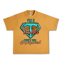 Peanut Butter i'm a teacher what's your superpower leopard Urban Heavy Tee - Jasminsmagicworld