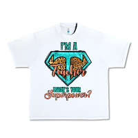 I'm A Teacher What's Your Superpower Leopard Urban Heavy Tee | Teevron