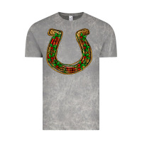 Cloud Rock Christmas Horseshoe Vintage Tee - Jasminsmagicworld