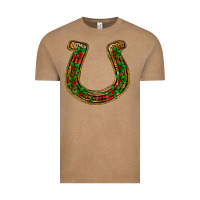 Vintage Coffee Christmas Horseshoe Vintage Tee - Jasminsmagicworld