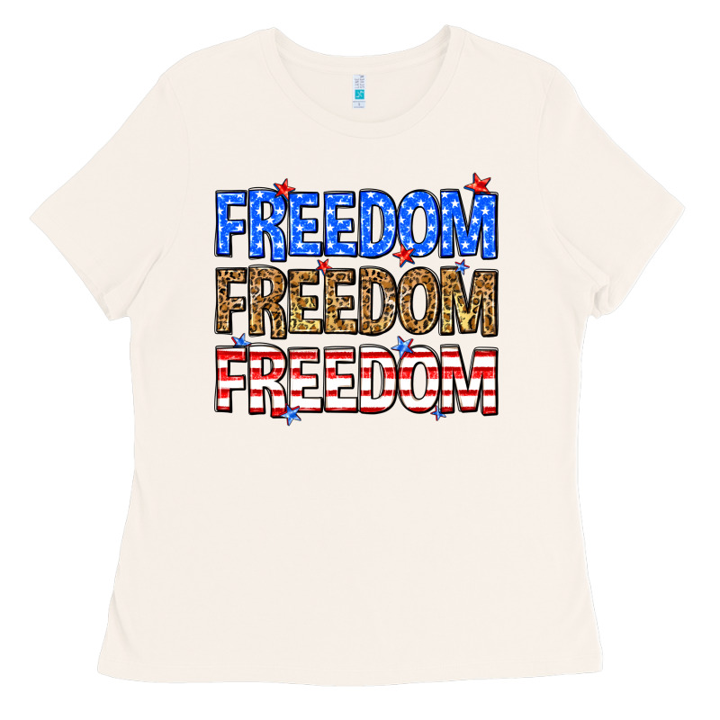 Freedom Freedom Freedom Ladies Tee by Neo Western | Teevron