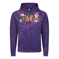 Cloud Purple hair hustler coffee Vintage Hoodie - Jasminsmagicworld