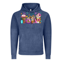 Vintage Denim hair hustler coffee Vintage Hoodie - Jasminsmagicworld