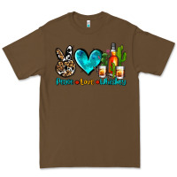 Cacao peace love whiskey Premium Tee - AdoDesignShop