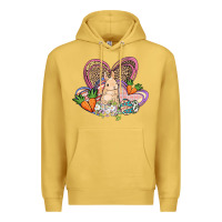 Antique Gold Easter heart Easter Day Premium Hoodie - HowdyJamesFarm