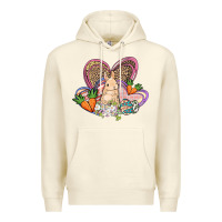 Sandshell Easter heart Easter Day Premium Hoodie - HowdyJamesFarm