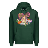 Sports Green Easter heart Easter Day Premium Hoodie - HowdyJamesFarm
