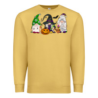 Antique Gold Halloween gnomes Premium Sweatshirt - NancyCooperArtShop