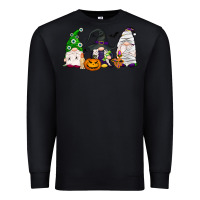 Black Halloween gnomes Premium Sweatshirt - NancyCooperArtShop