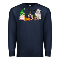 Navy Halloween gnomes Premium Sweatshirt - NancyCooperArtShop