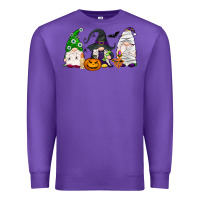 Purple Halloween gnomes Premium Sweatshirt - NancyCooperArtShop